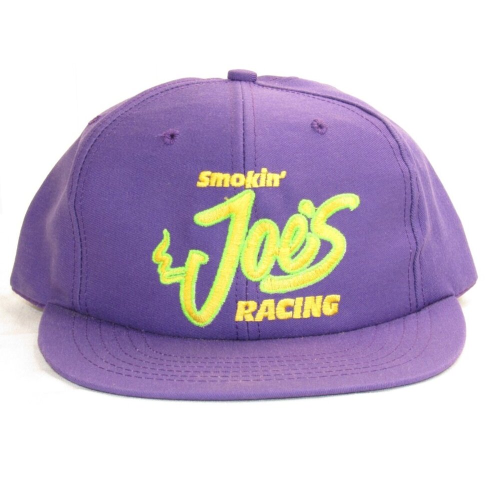 Smokin’ Joe’s Racing Snapback Hat Made in USA RJR Souvenir Store Vintage NOS